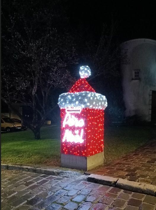 La boîte aux lettres du PèreNoël est installée